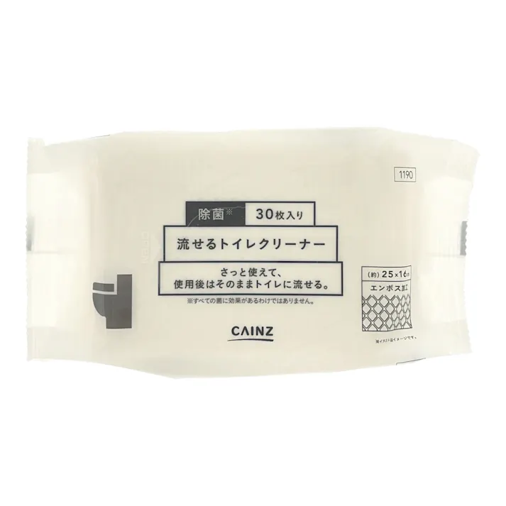流せるトイレクリーナー 30枚入り