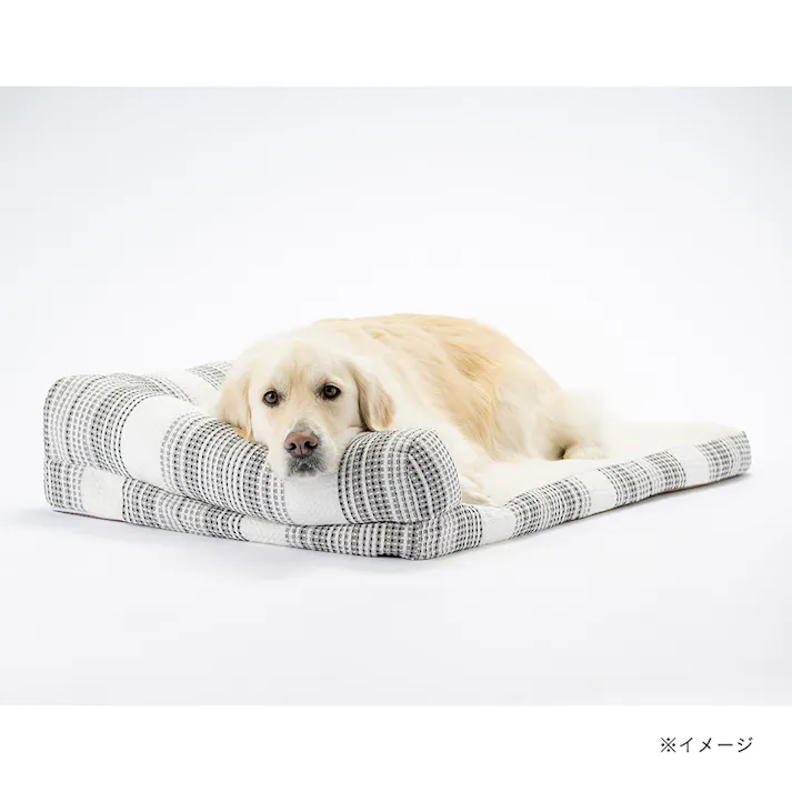 縁付きジャンボベッド Bambooワッフルストライプ