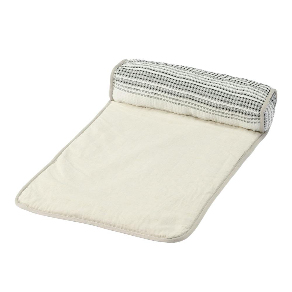 ごろ寝マット Bambooワッフルストライプ