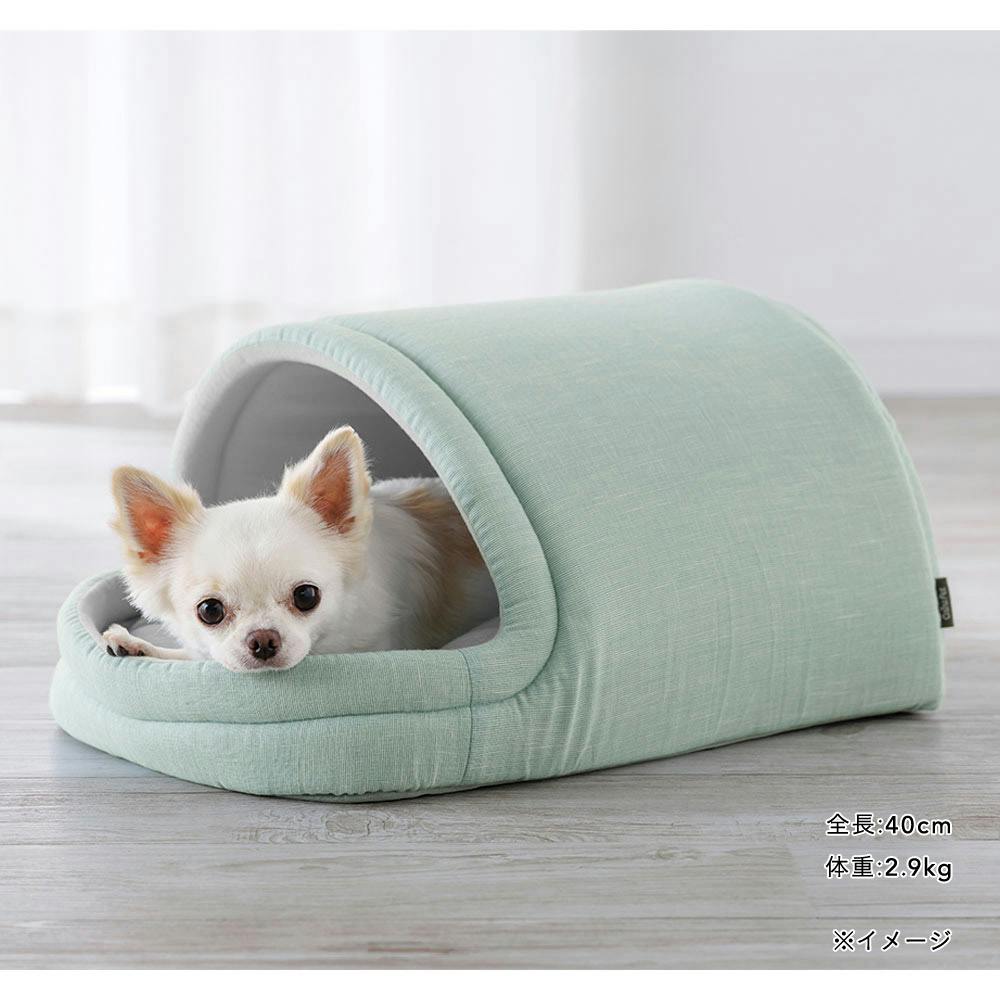ひんやり犬用ドームS グリーン | ペットベッド・ペットクッション 通販