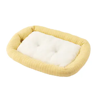 もっとひんやりクッションベッド Sサイズ レモンイエロー