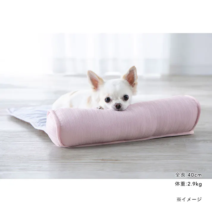 もっとひんやりごろ寝マット ペールパープル