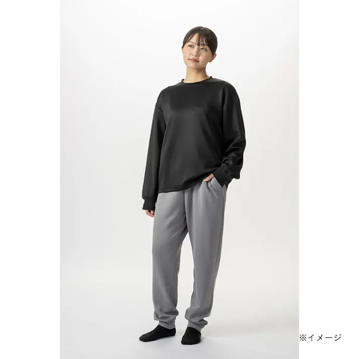 カインズ 疲労回復サポートウェア リカバリーウェア トップス ブラック S