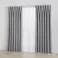 遮光4枚セットカーテン グレー 幅100cm 丈135cm