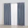 遮光4枚セットカーテン ブルー 幅100cm 丈230cm