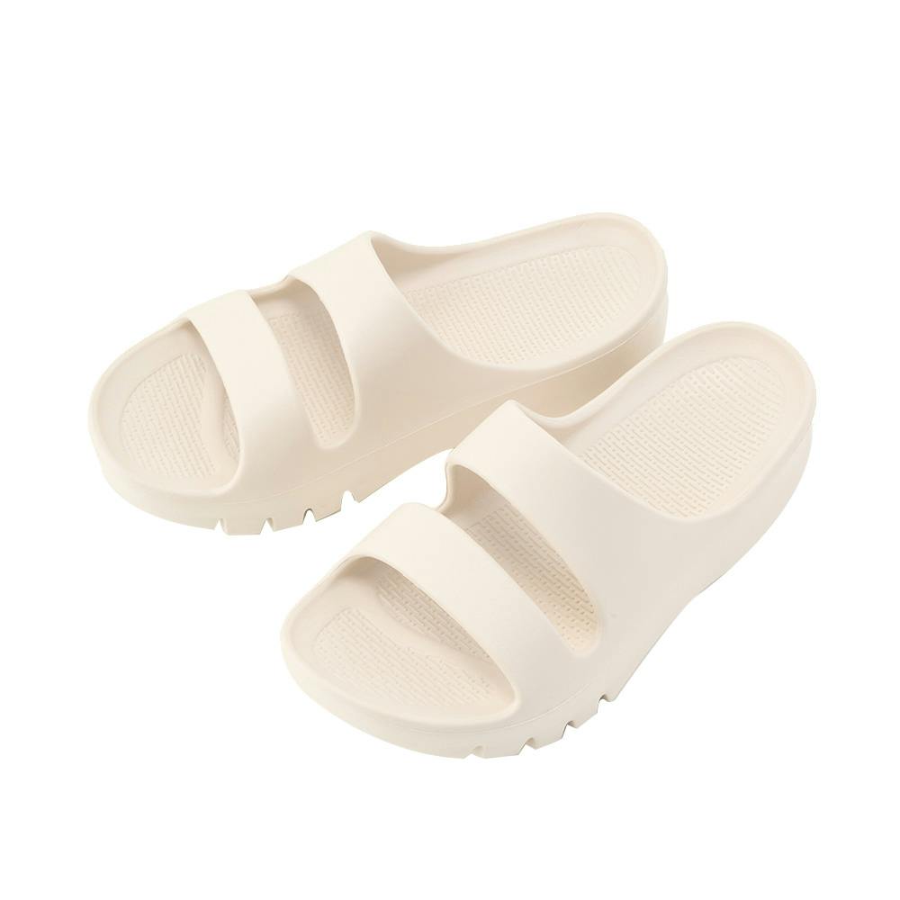 リカバリーサポートサンダル 2本バンド ベージュ 23-24cm