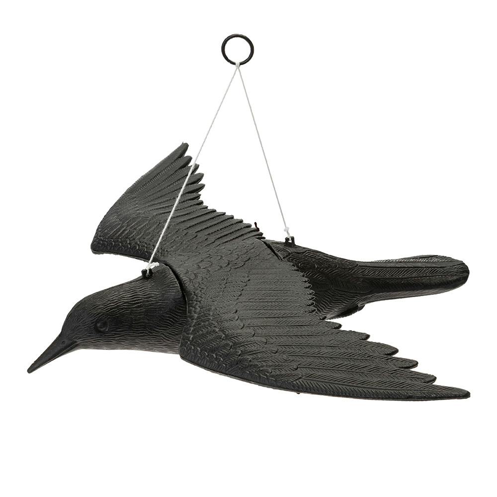 鳥よけデコイ 飛ぶカラス クロトビ