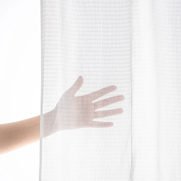 花粉・遮光4枚セットカーテン ネイビー 幅100cm 丈110cm