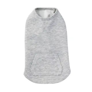【送料無料】ポケット付きタンクトップ 7Lサイズ グレー ペット服(犬の服)