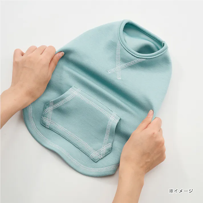 【送料無料】ポケット付きタンクトップ Lサイズ グリーン ペット服(犬の服)