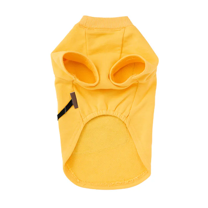 【送料無料】バッグ付きトレーナー SDサイズ マスタード ペット服(犬の服)