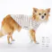 【送料無料】ボーダーリブカットソー Sサイズ ピンク ペット服(犬の服)