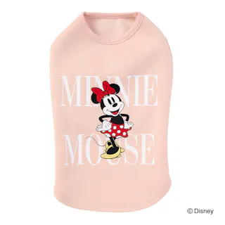 【送料無料】タンクトップ ピンク ミニーマウス Sサイズ ペット服(犬の服)
