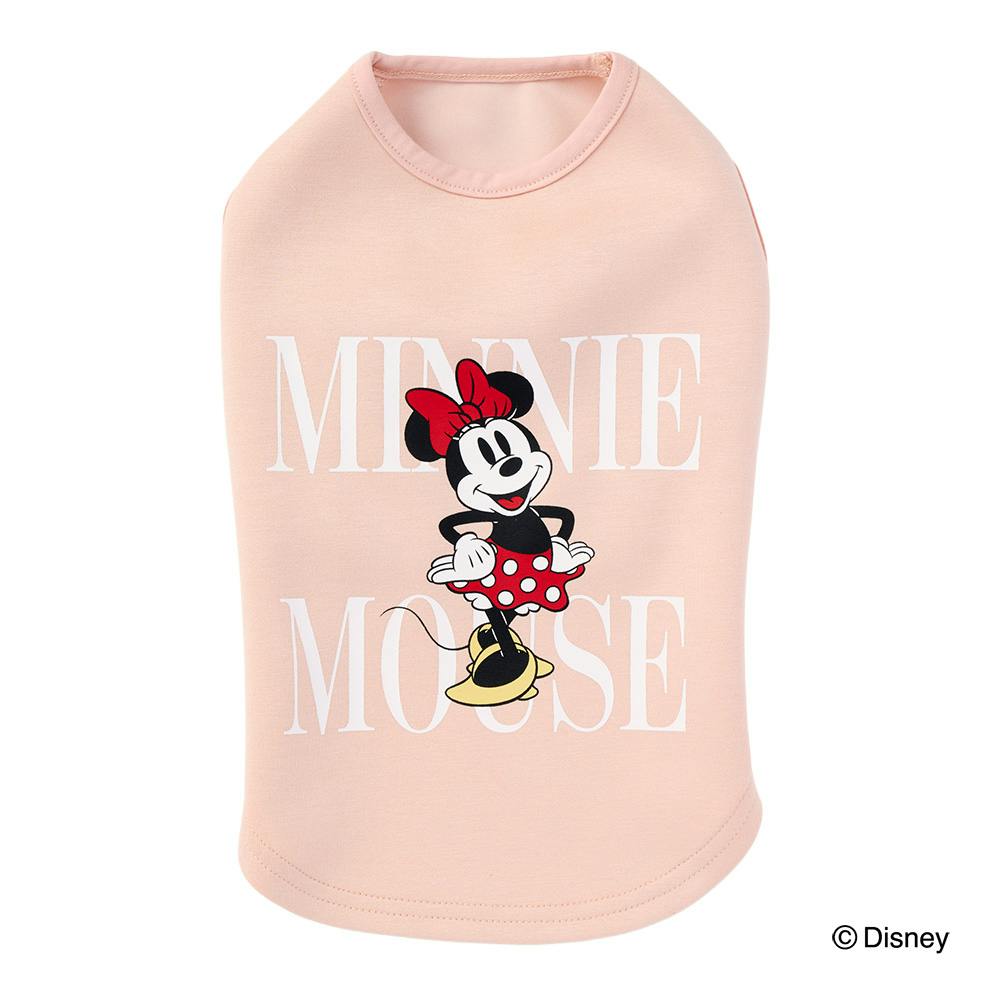 【送料無料】タンクトップ ピンク ミニーマウス Mサイズ ペット服(犬の服)