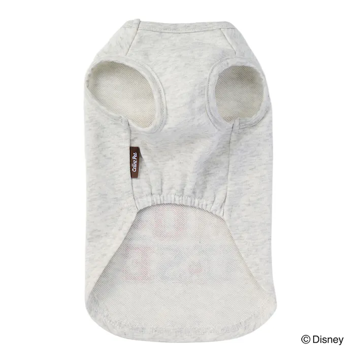 【送料無料】タンクトップ グレー ミッキーマウス Lサイズ ペット服(犬の服)