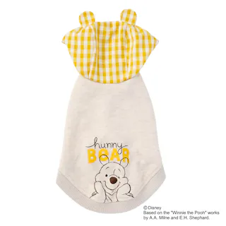 【送料無料】タンクトップパーカー くまのプーさん Mサイズ ペット服(犬の服)