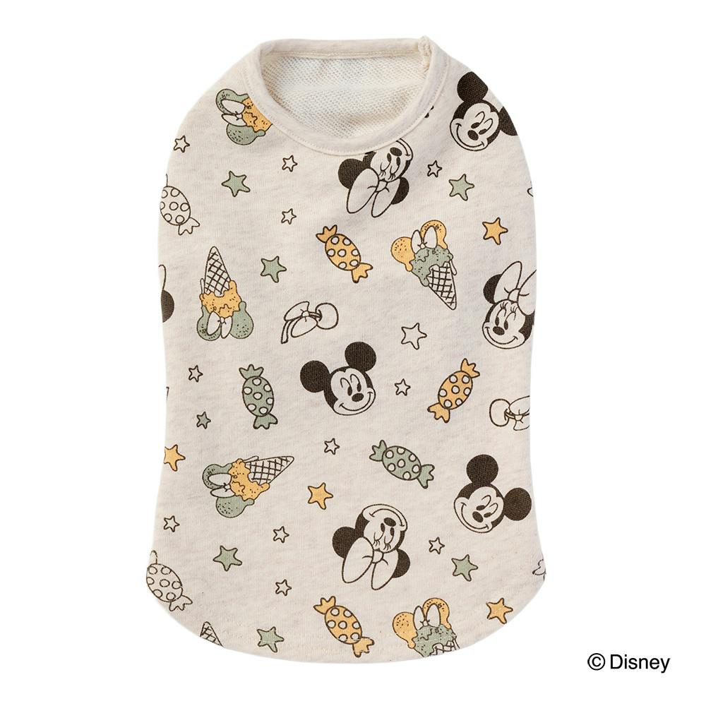【送料無料】総柄タンクトップ ミッキーマウス＆ミニーマウス MDサイズ ペット服(犬の服)