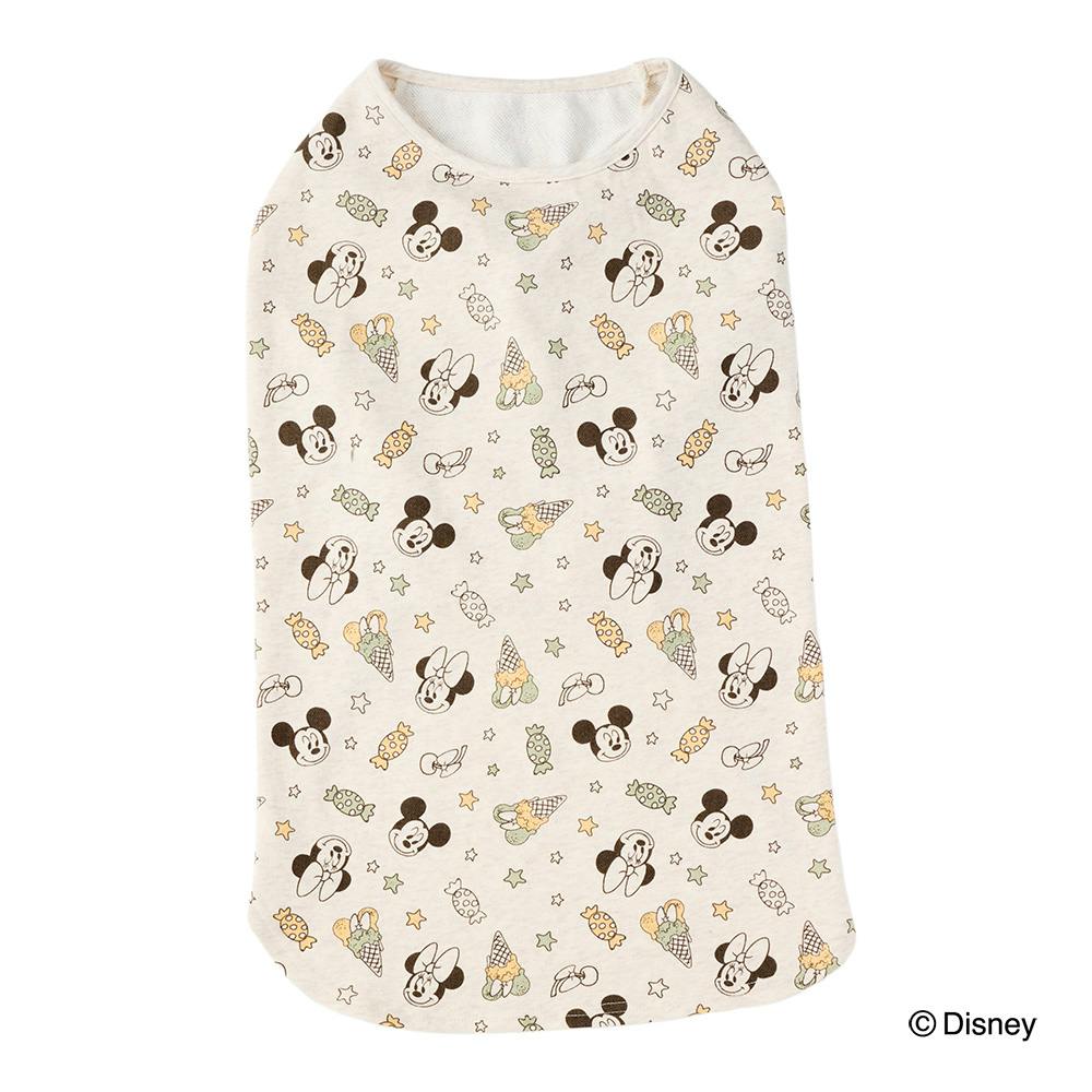 【送料無料】総柄タンクトップ ミッキーマウス＆ミニーマウス 4Lサイズ ペット服(犬の服)