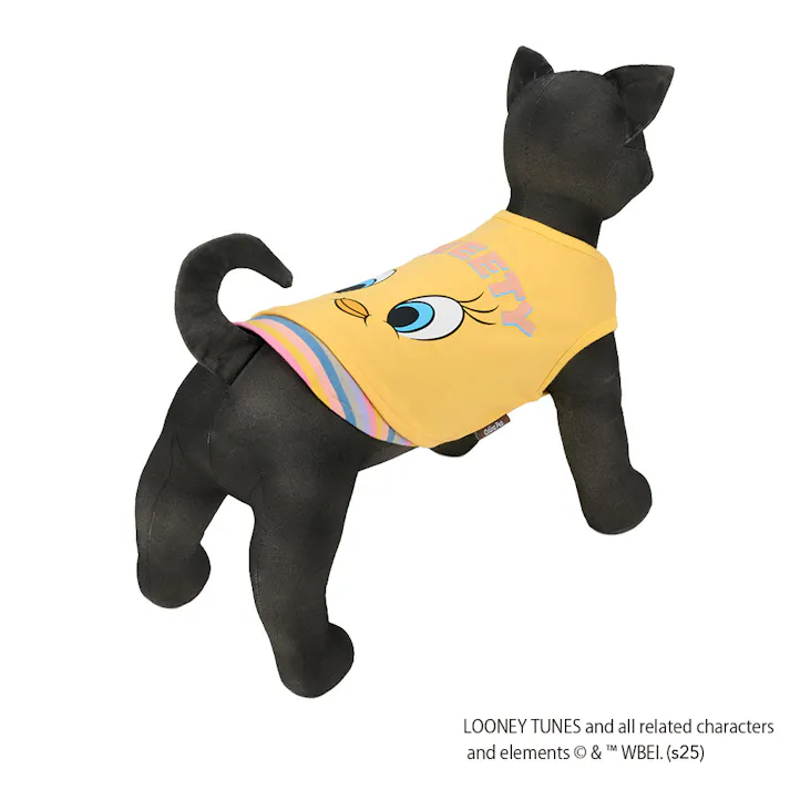 【送料無料】重ね着風タンクトップ トゥイーティー SDサイズ ペット服(犬の服)