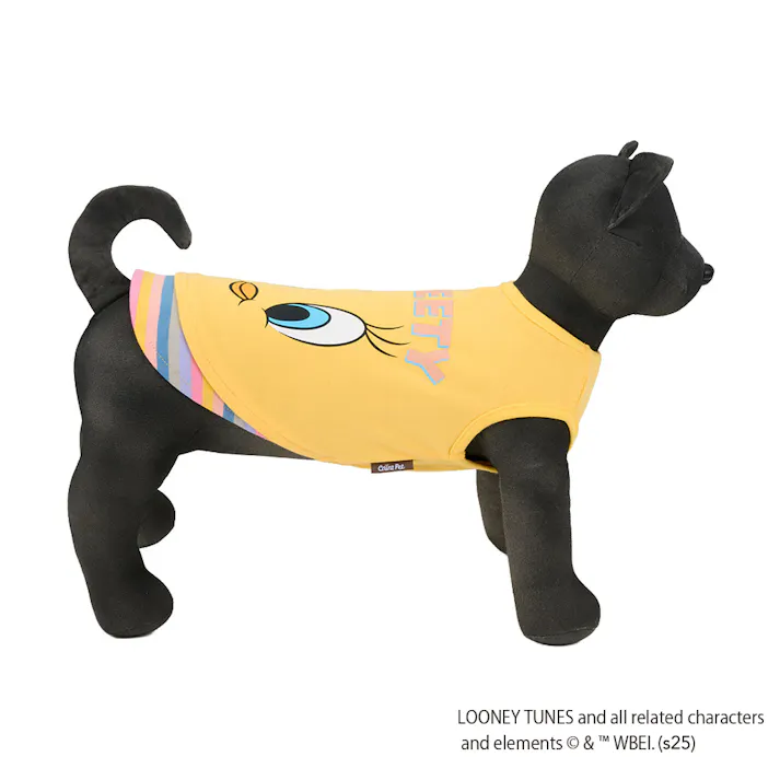 【送料無料】重ね着風タンクトップ トゥイーティー SDサイズ ペット服(犬の服)