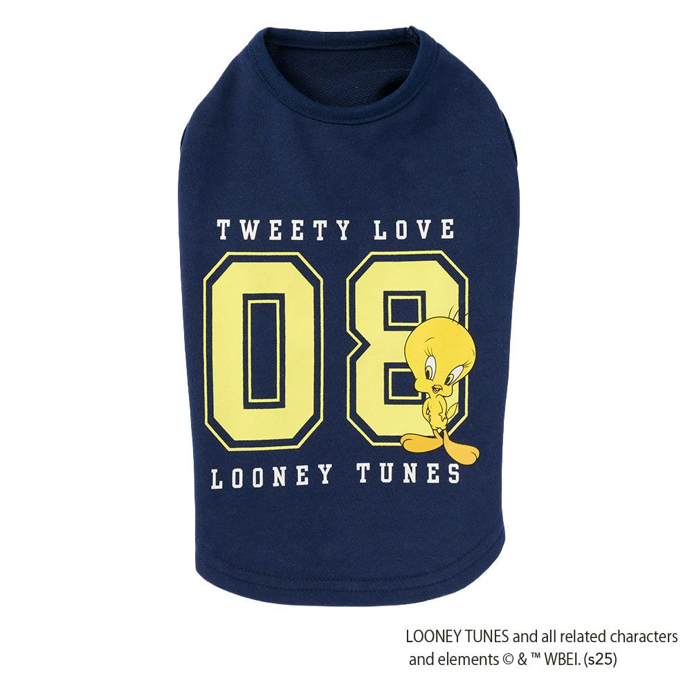 【送料無料】ナンバリングタンクトップ トゥイーティー Lサイズ ペット服(犬の服)