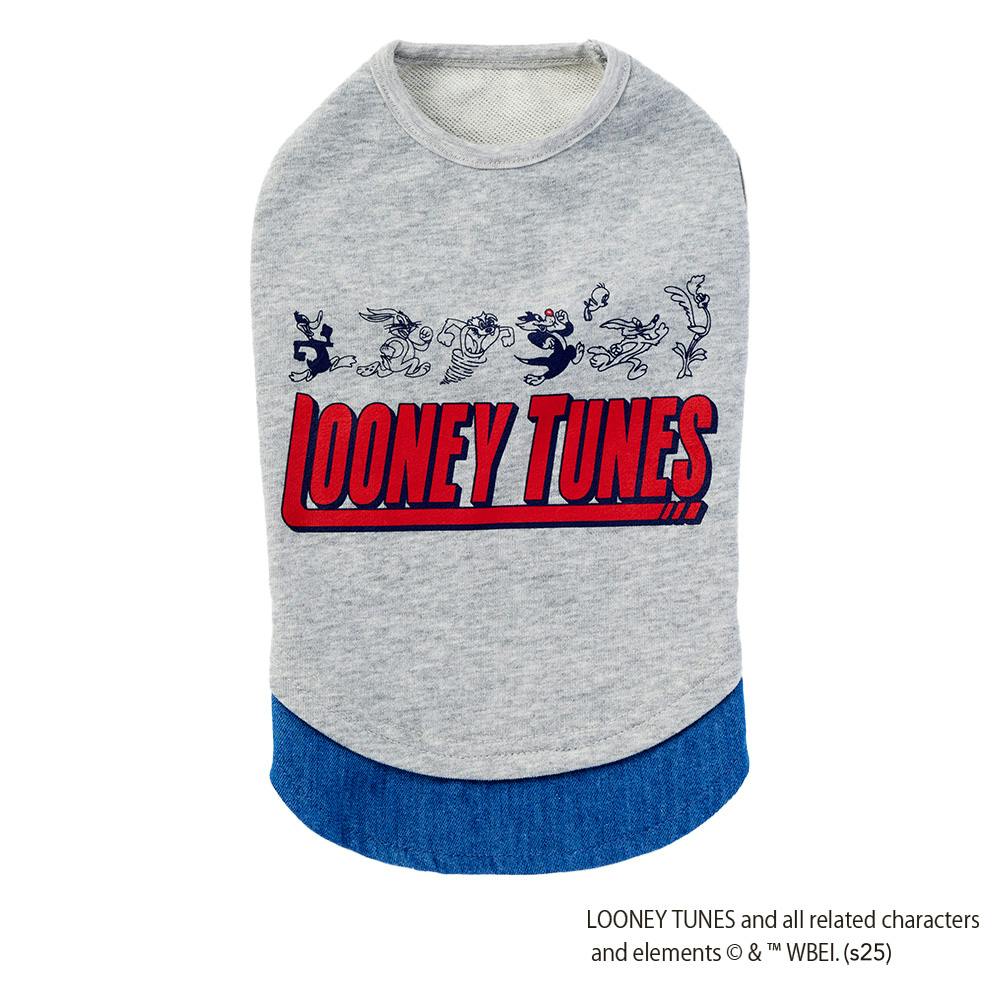 【送料無料】ロゴタンクトップ ルーニー・テューンズ Mサイズ ペット服(犬の服)