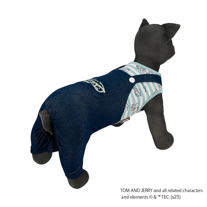 【送料無料】ドッキングオーバーオール トムとジェリー MDサイズ ペット服(犬の服)