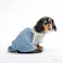 【送料無料】ドッキングオーバーオール ブルー Sサイズ ペット服(犬の服)