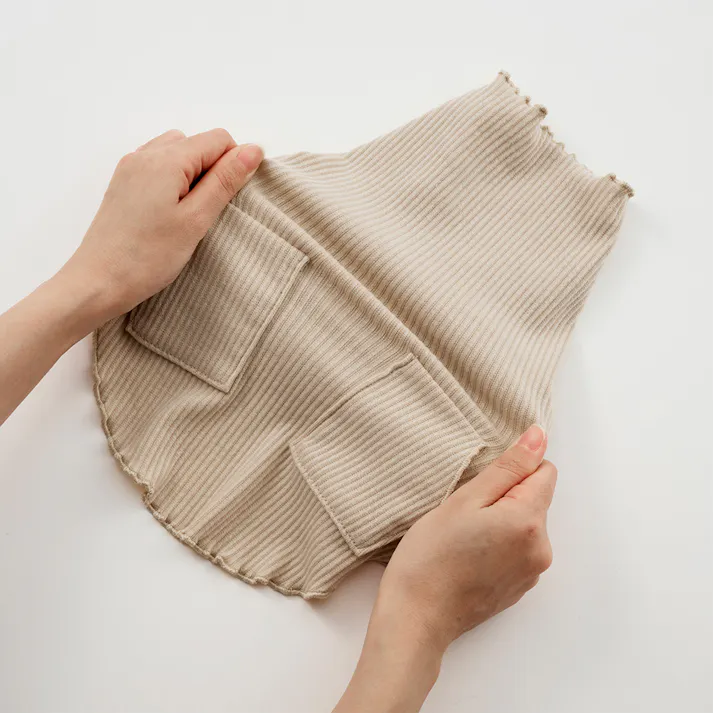 【送料無料】メロウネックタンクトップ モカ SSサイズ ペット服(犬の服)