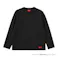 EDWポケ付きTシャツ長袖 LL ブラック