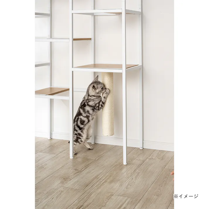 キャットインテリアシェルフ用爪とぎポール