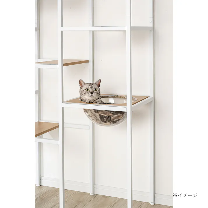 キャットインテリアシェルフ用クリアベッド