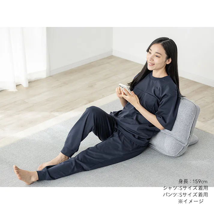 カインズ 疲労回復サポートウェア リカバリーウェア ジョガーパンツ ネイビー S