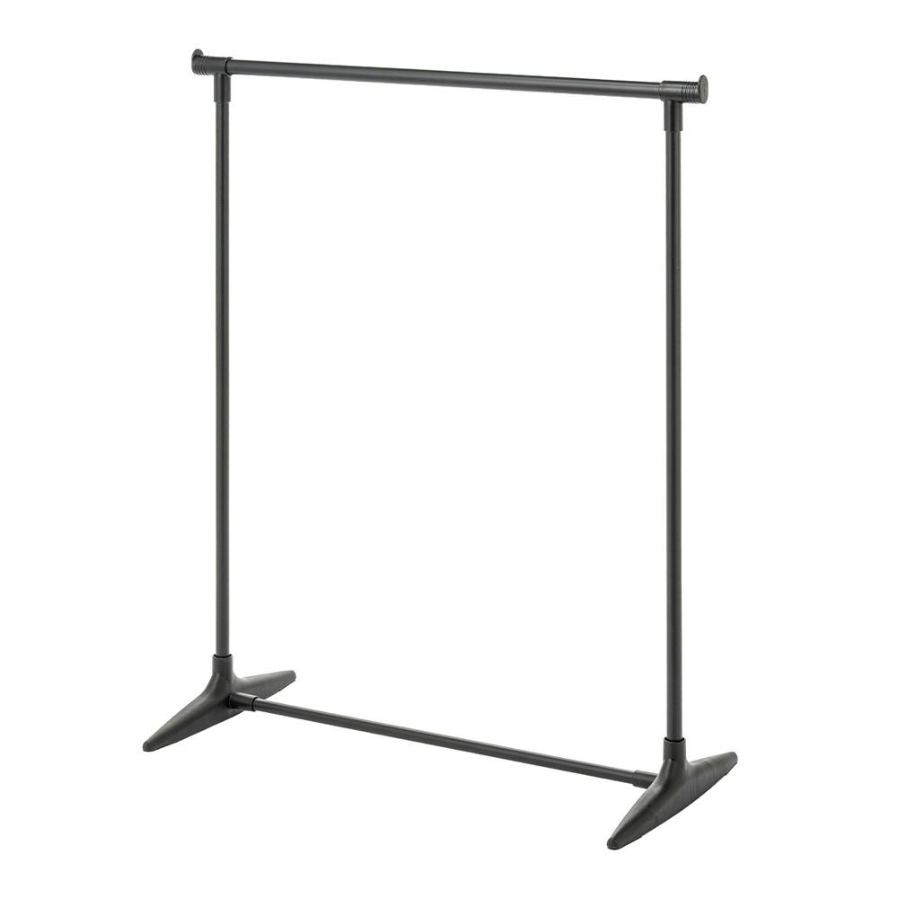 シンプルハンガーラック ブラック N39 幅74cm 奥行35cm 高さ90cm