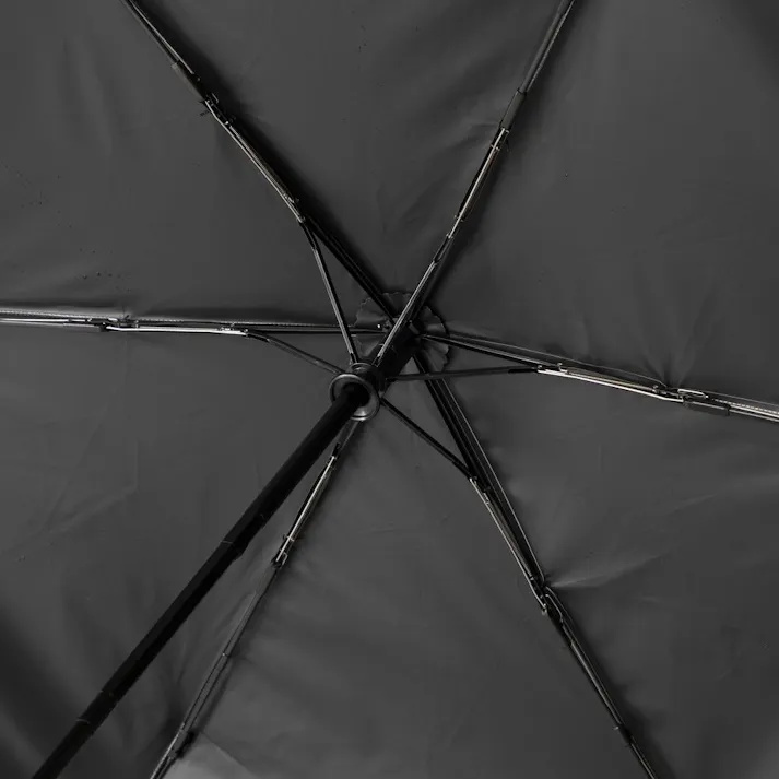 日差しも紫外線も雨も遮れる自動開閉折傘 55cm グレー