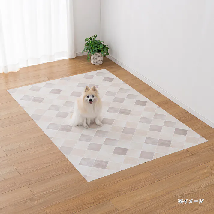 消臭マットタイル 幅120cm 奥行180cm