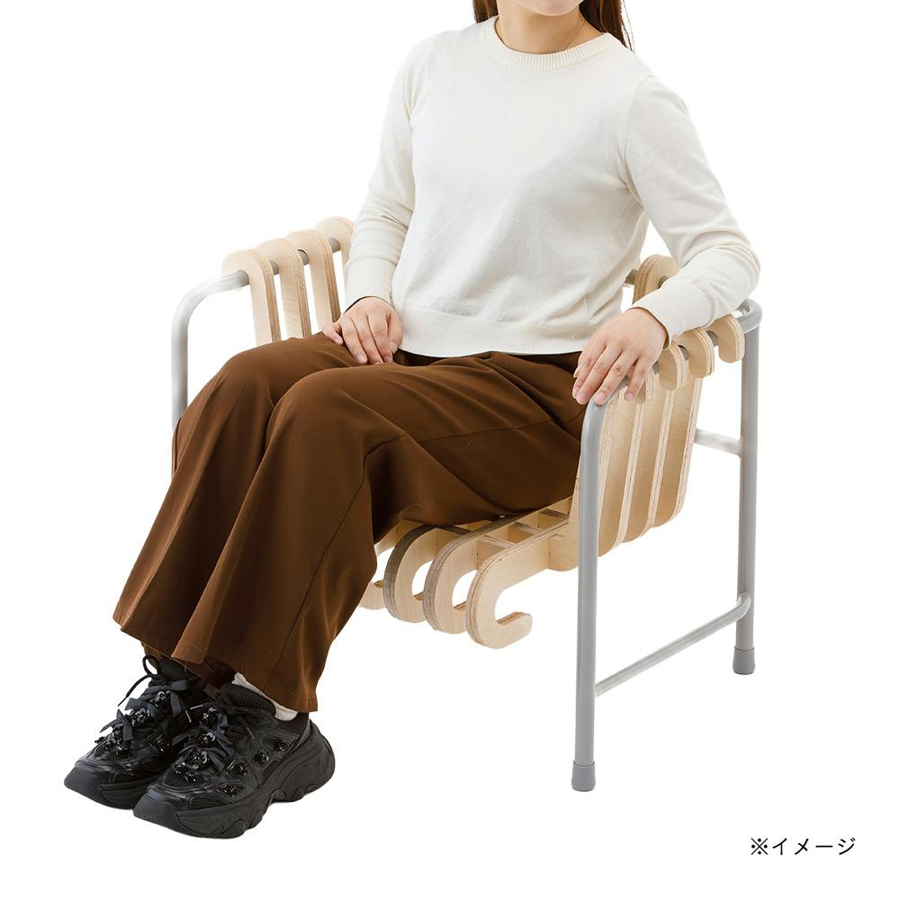 【CDM】学校用机フレームを使用したパーソナルチェア 小【別送品】