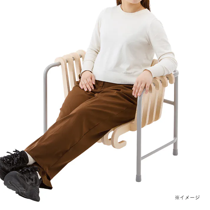 【CDM】学校用机フレームを使用したパーソナルチェア 小【別送品】