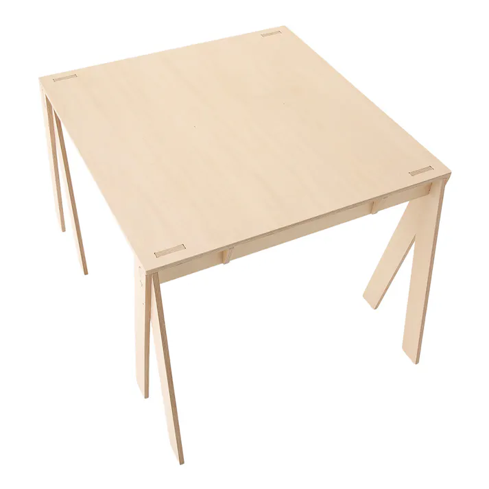【CDM】脚をスタッキングできるバンドルデスク 小【別送品】