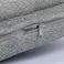 持ち手付き カバーが洗える背もたれイス Lepoco 幅60cm 奥行41~43cm 高さ19~36cm ブラック