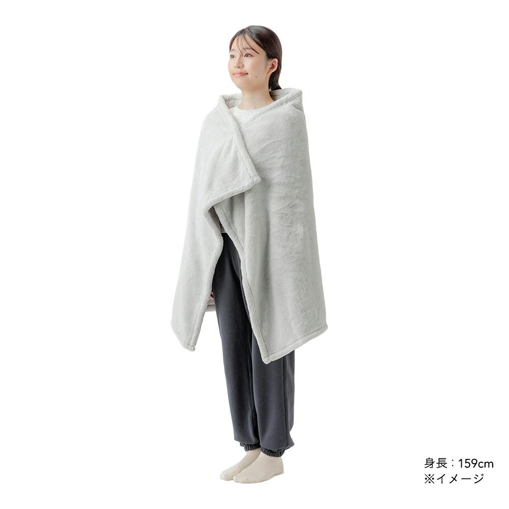 色々使えるブランケット グレー 幅80cm 奥行135cm | 布団・枕・寝具
