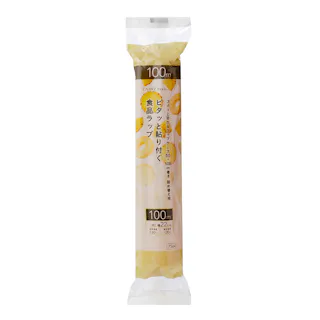 ピタッと貼り付く食品ラップ 詰め替え用 幅22cm 長さ100m