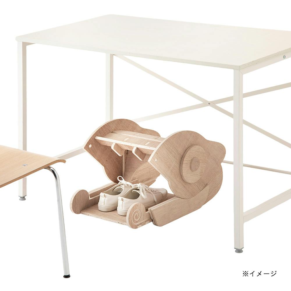 【CDM】カメレスト 靴がしまえるフットレスト【別送品】