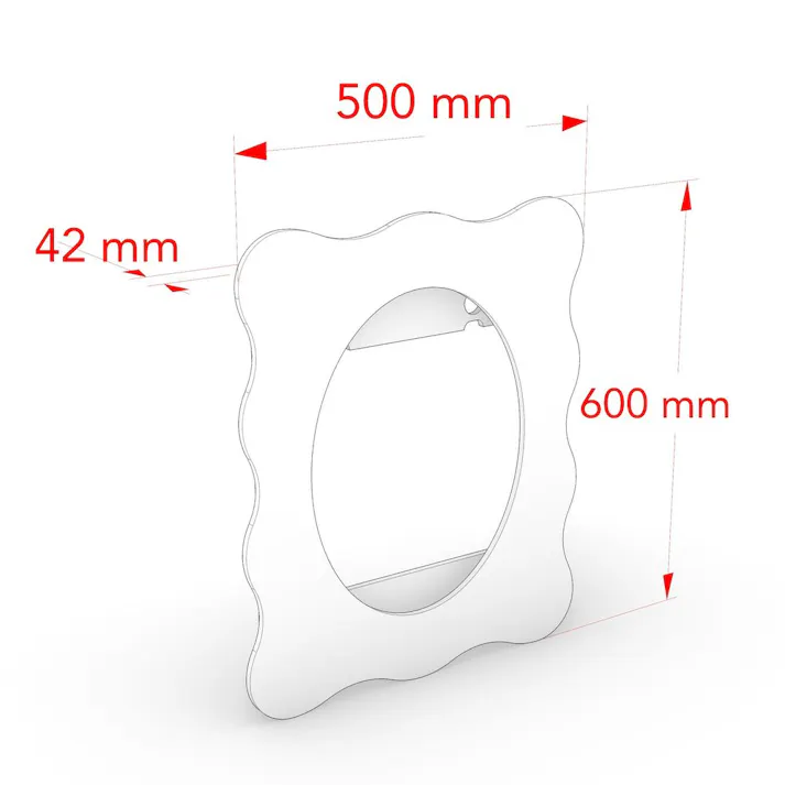 【CDM】GAKUSOU MIRROR OVAL【別送品】