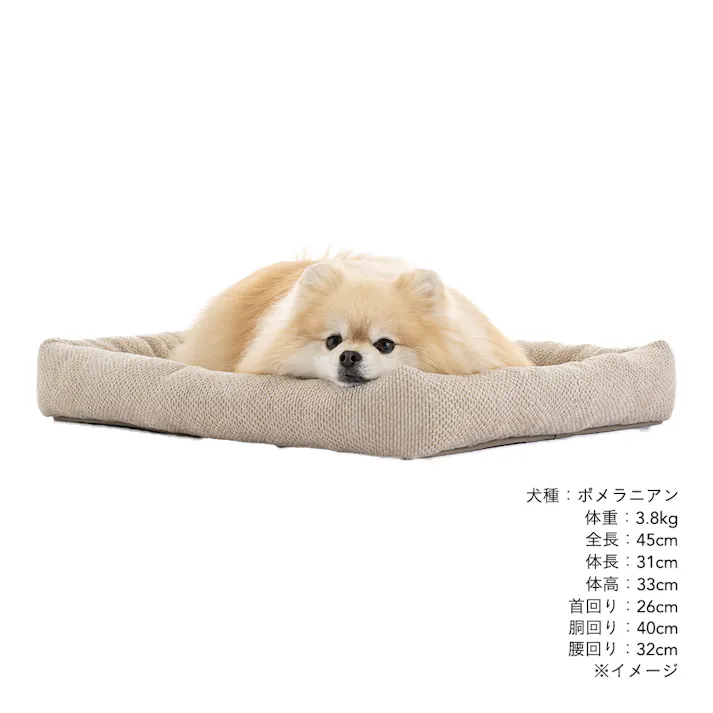 クッションマット Sサイズ シュニールベージュ
