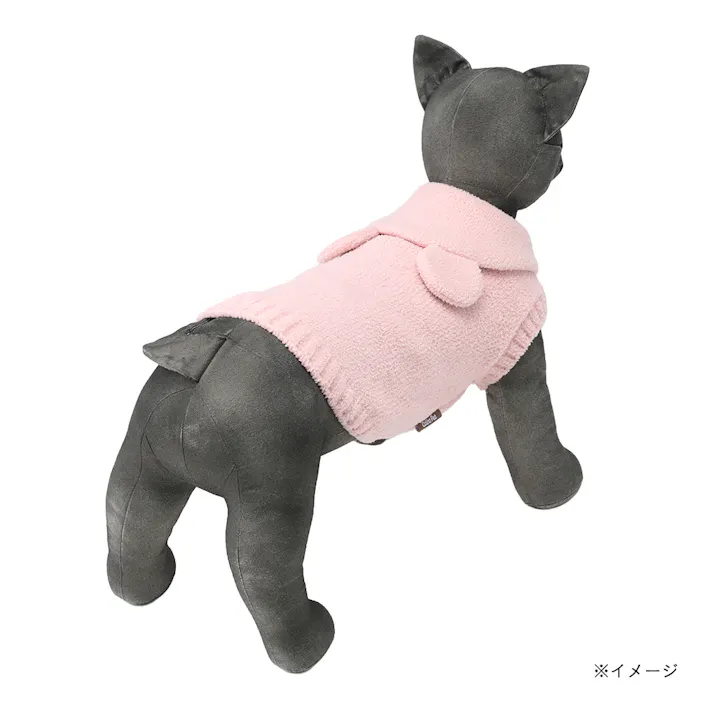 【送料無料】もこくまセーラー Mサイズ ピンク ペット服(犬の服)