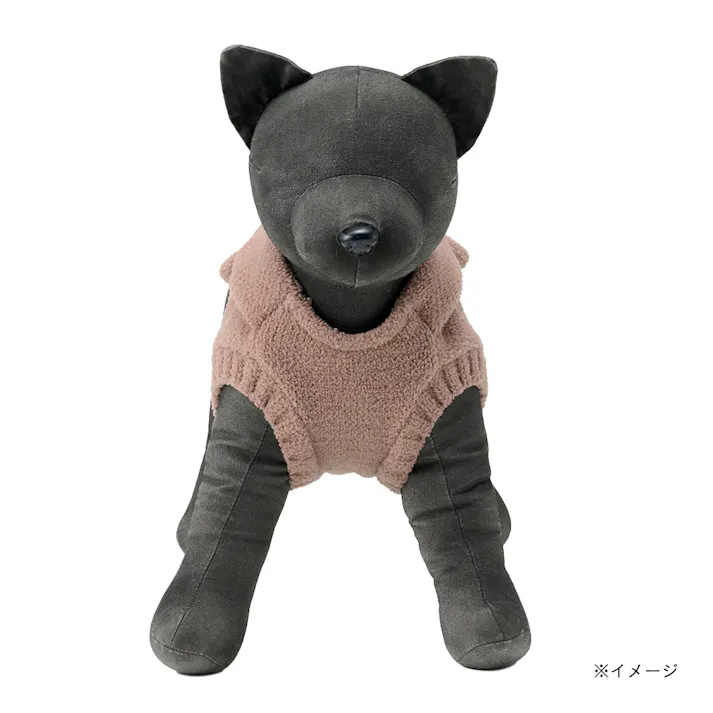 【送料無料】もこくまセーラー Lサイズ モカ ペット服(犬の服)
