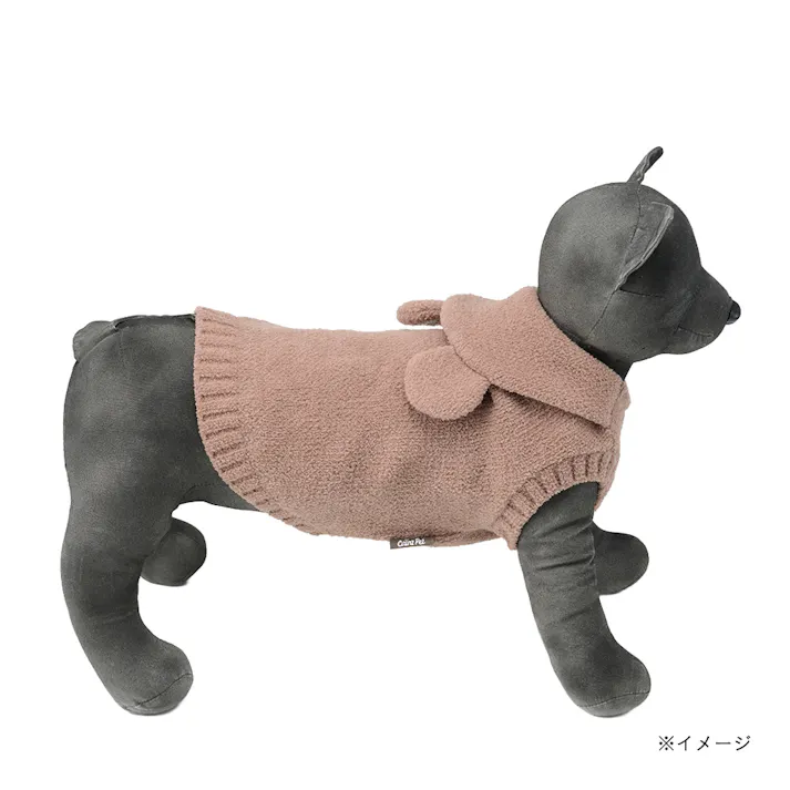 【送料無料】もこくまセーラー MDサイズ モカ ペット服(犬の服)