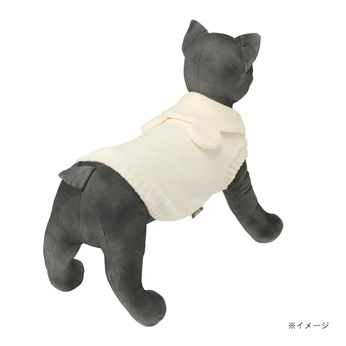 【送料無料】もこくまセーラー SSサイズ ホワイト ペット服(犬の服)