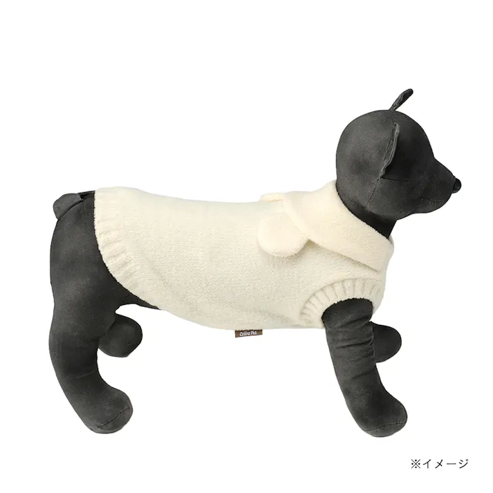【送料無料】もこくまセーラー SSサイズ ホワイト ペット服(犬の服)